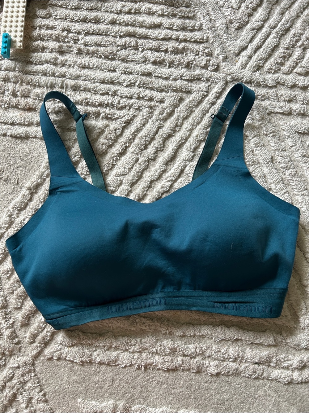 Lululemon Seamless Teal Wireless padded Bra
